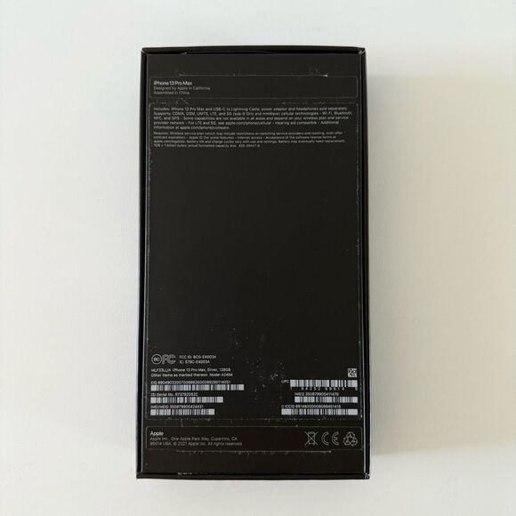 APPLE iPhone 13 Pro Max - Silver 128 GB Unlocked - Picture 6 of 7